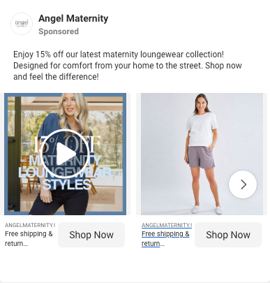 Angel Maternity Ad 2